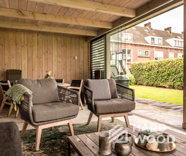 Беседка барбекю для дачи №20 - фото 1434