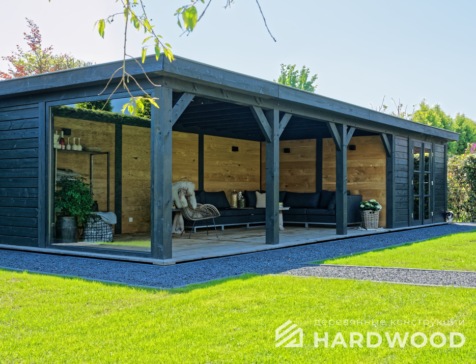 Беседка барбекюшница премиум класса №39 - фото 1607