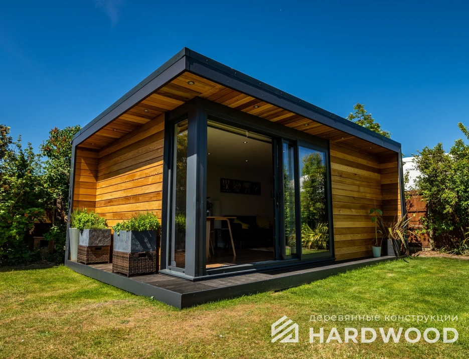 Зимняя беседка для дачи №48 - фото 1658