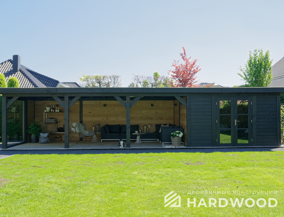 Беседка барбекюшница премиум класса №39 - фото 1609