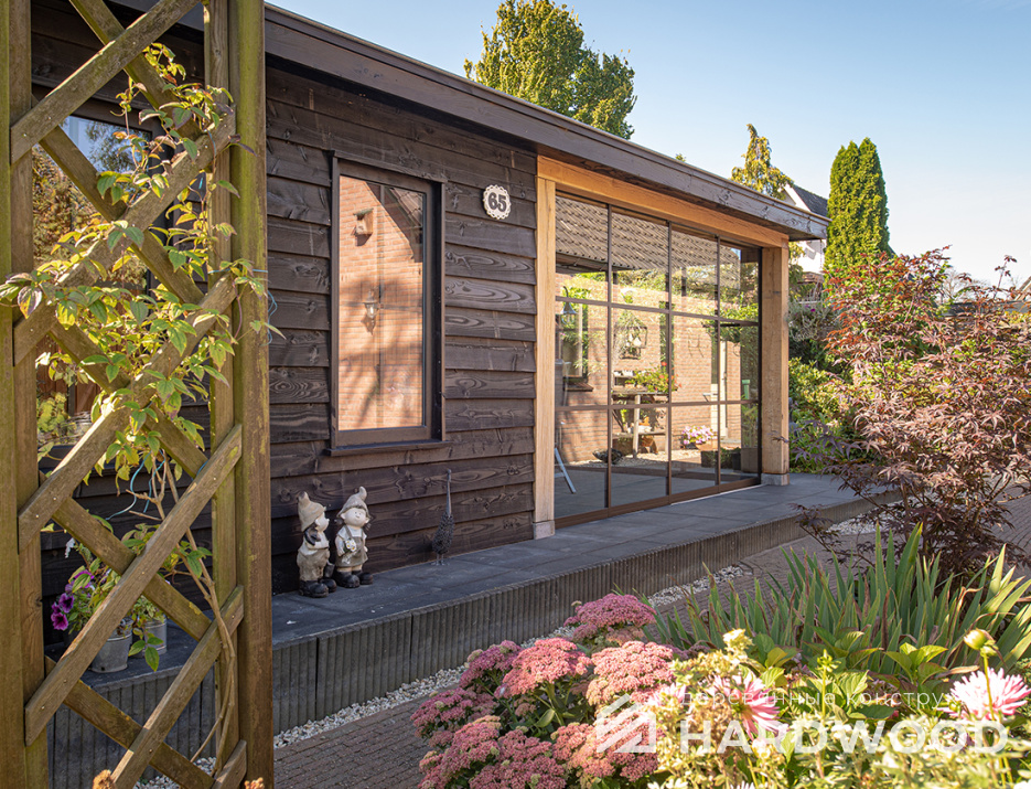 Беседка в стиле лофт для дачи №21 - фото 1438