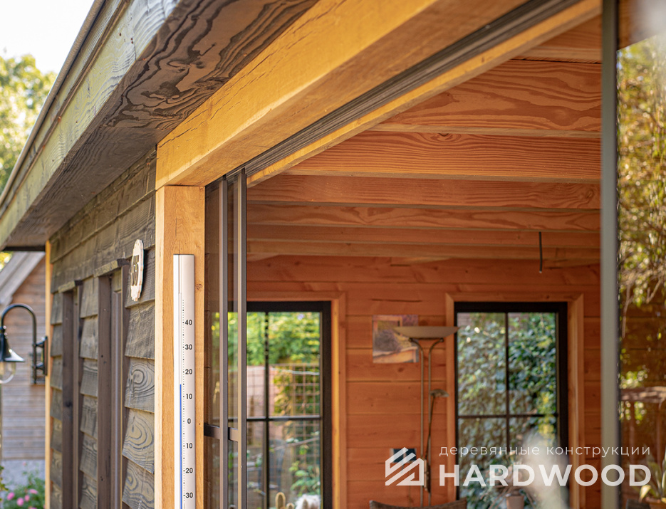 Беседка в стиле лофт для дачи №21 - фото 1440