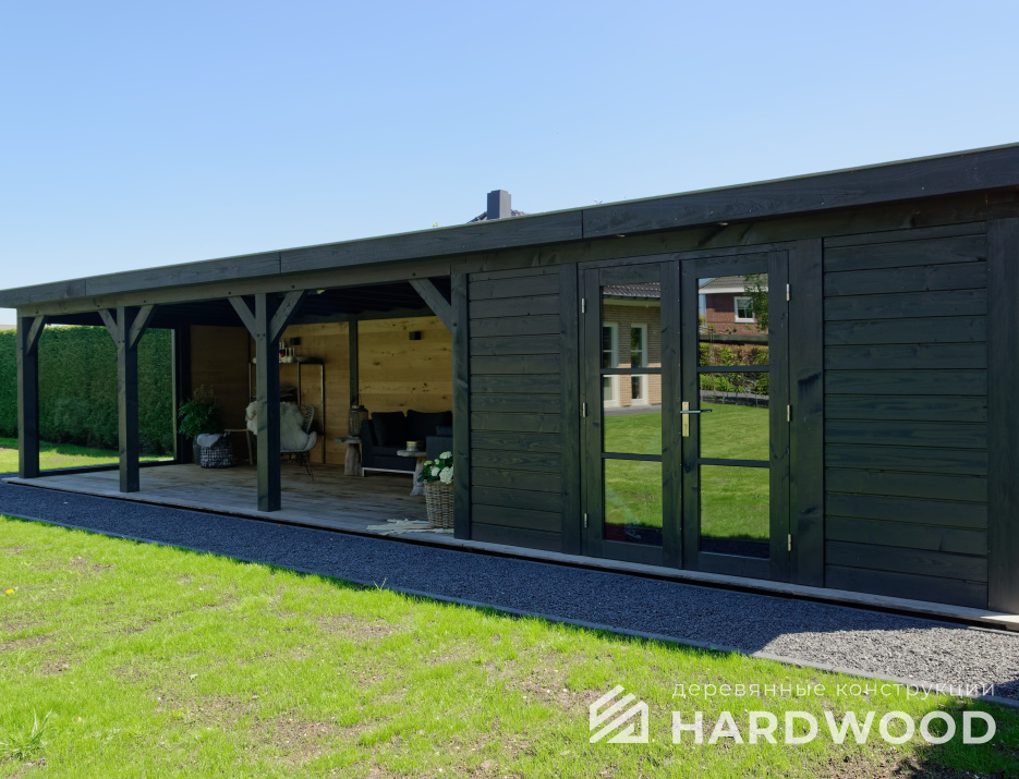 Беседка барбекюшница премиум класса №39 - фото 1610