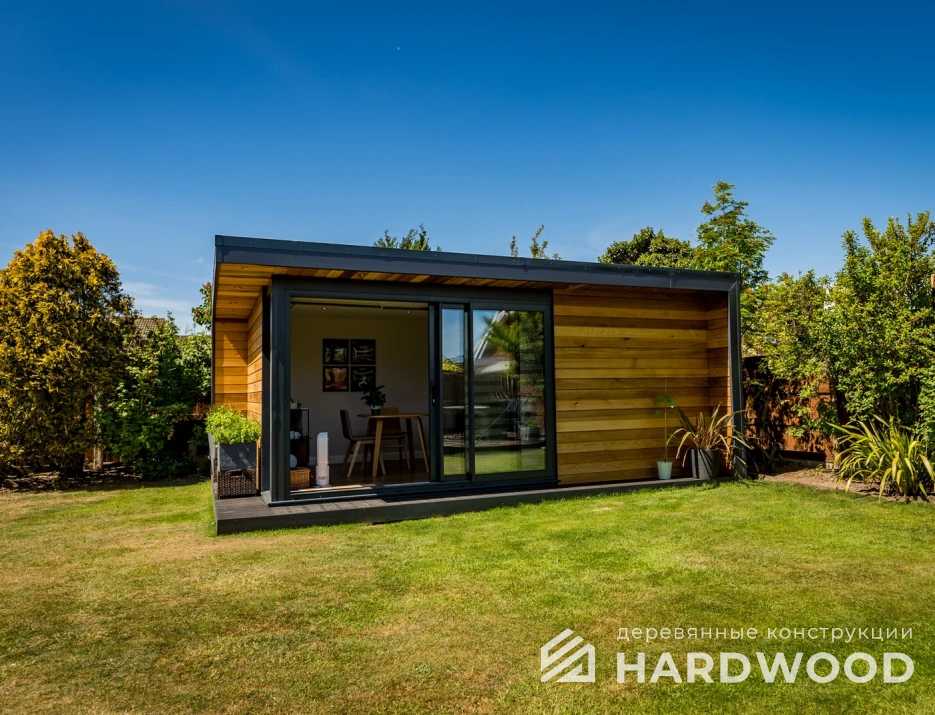 Зимняя беседка для дачи №48 - фото 1659